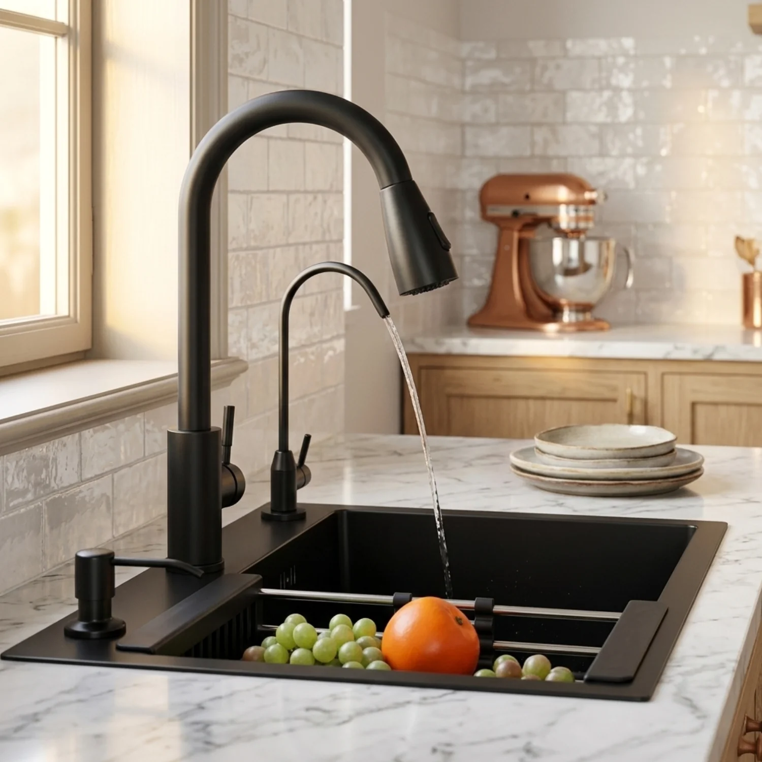 Staldvik - Kitchen Sink System with Pull-Out Faucet - Image 9
