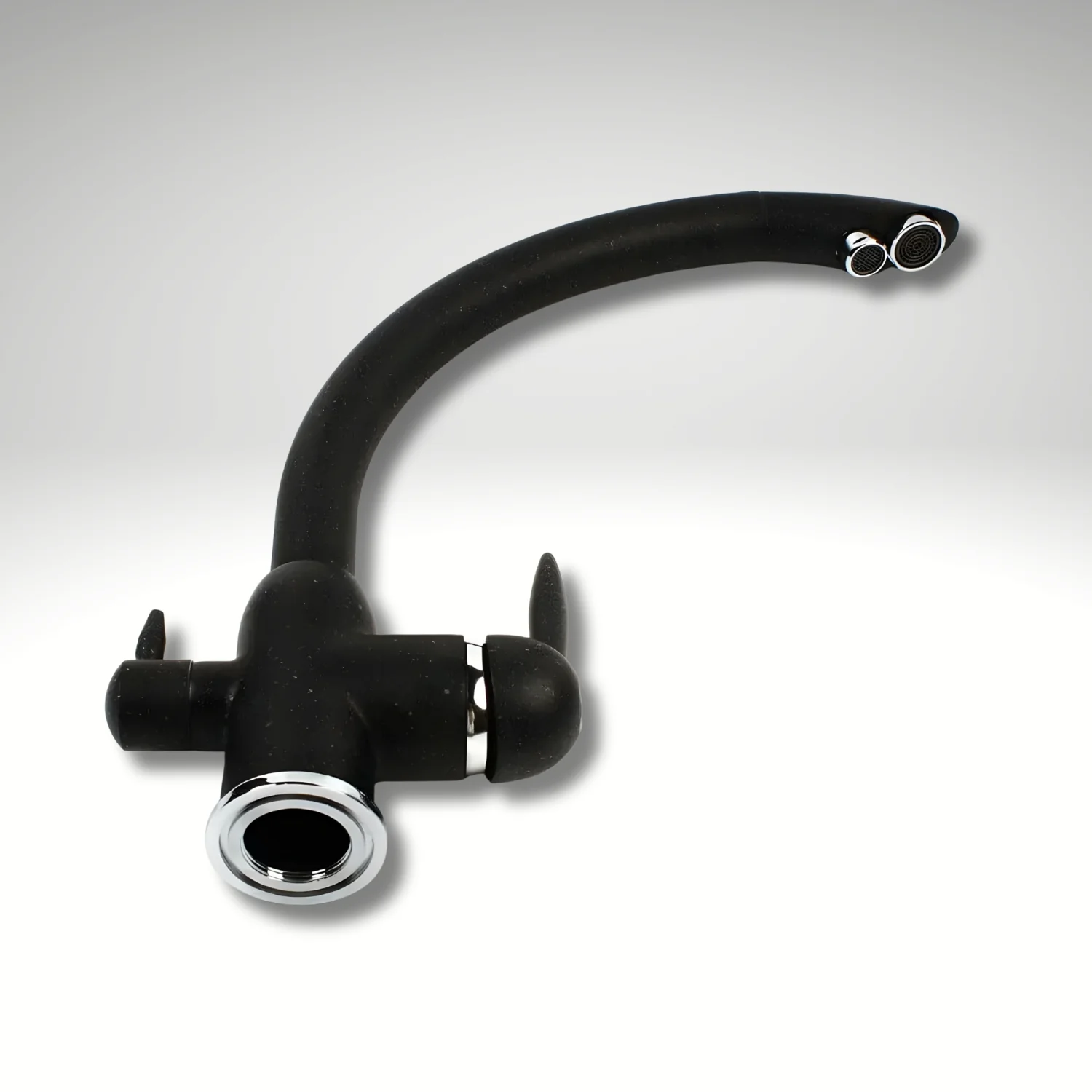 Sundby - Three-Way Faucet Kitchen Sink Mixer Tap Hot Cold Water Crane Deck Mounted Kitchen Tap - Image 8