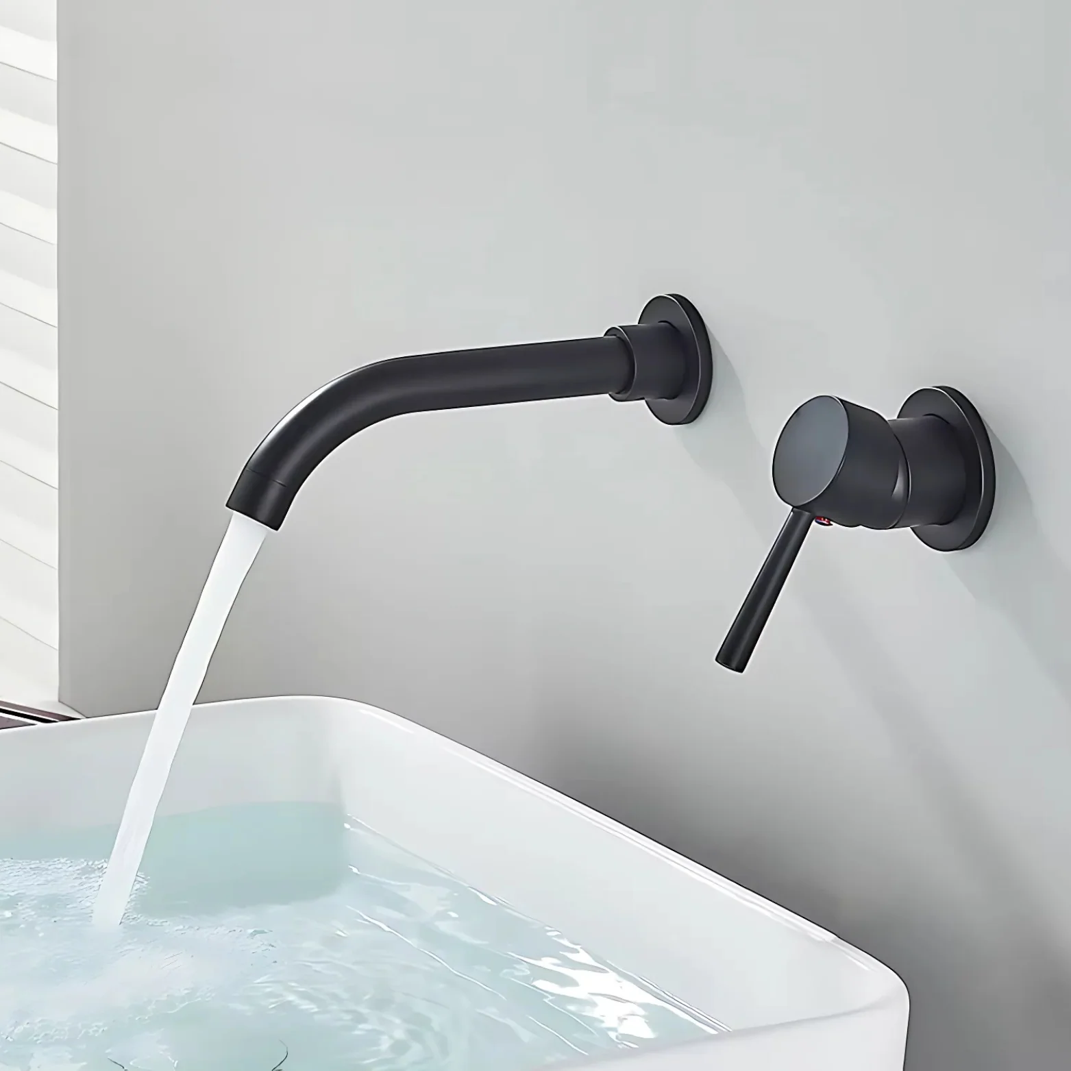 Svartan - Wall Mount Bathroom Faucet - Image 3