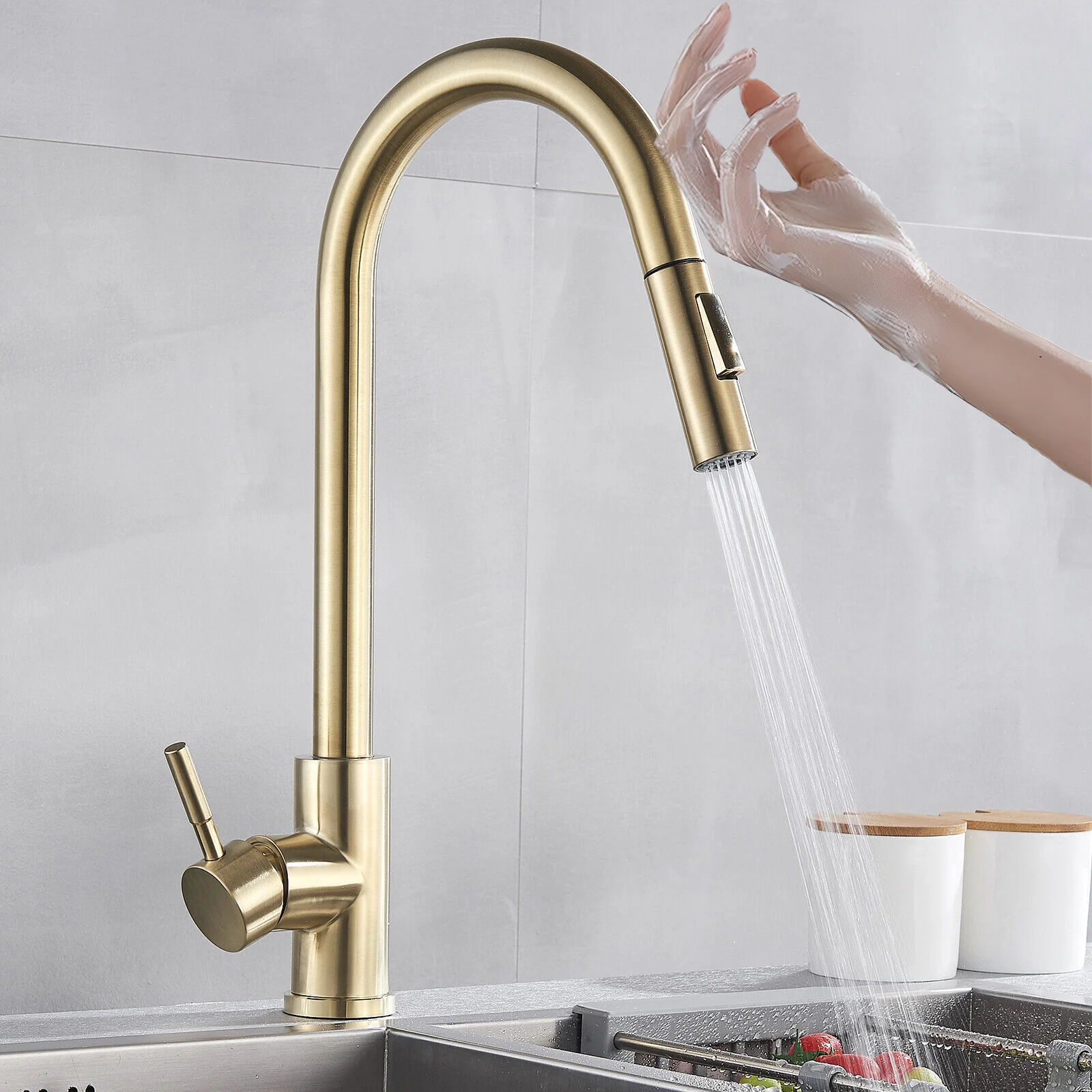 Falkenberg - Touch Kitchen Faucet with Pull-Down Sprayer - Image 14