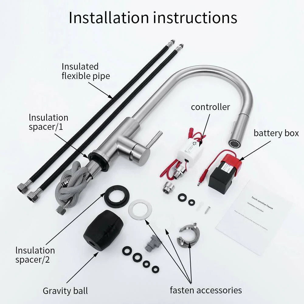 Falkenberg - Touch Kitchen Faucet with Pull-Down Sprayer - Image 28