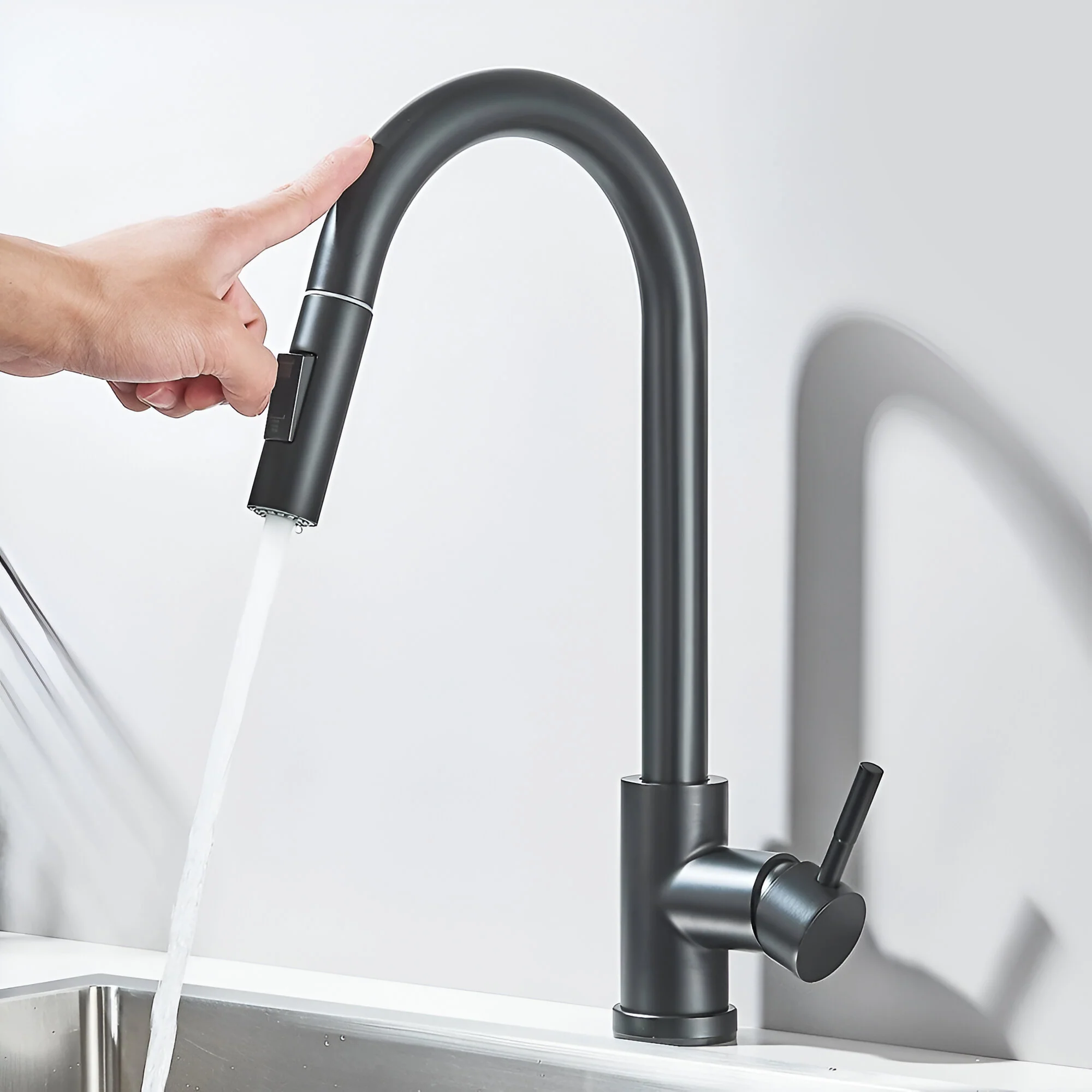 Falkenberg - Touch Kitchen Faucet with Pull-Down Sprayer - Image 3