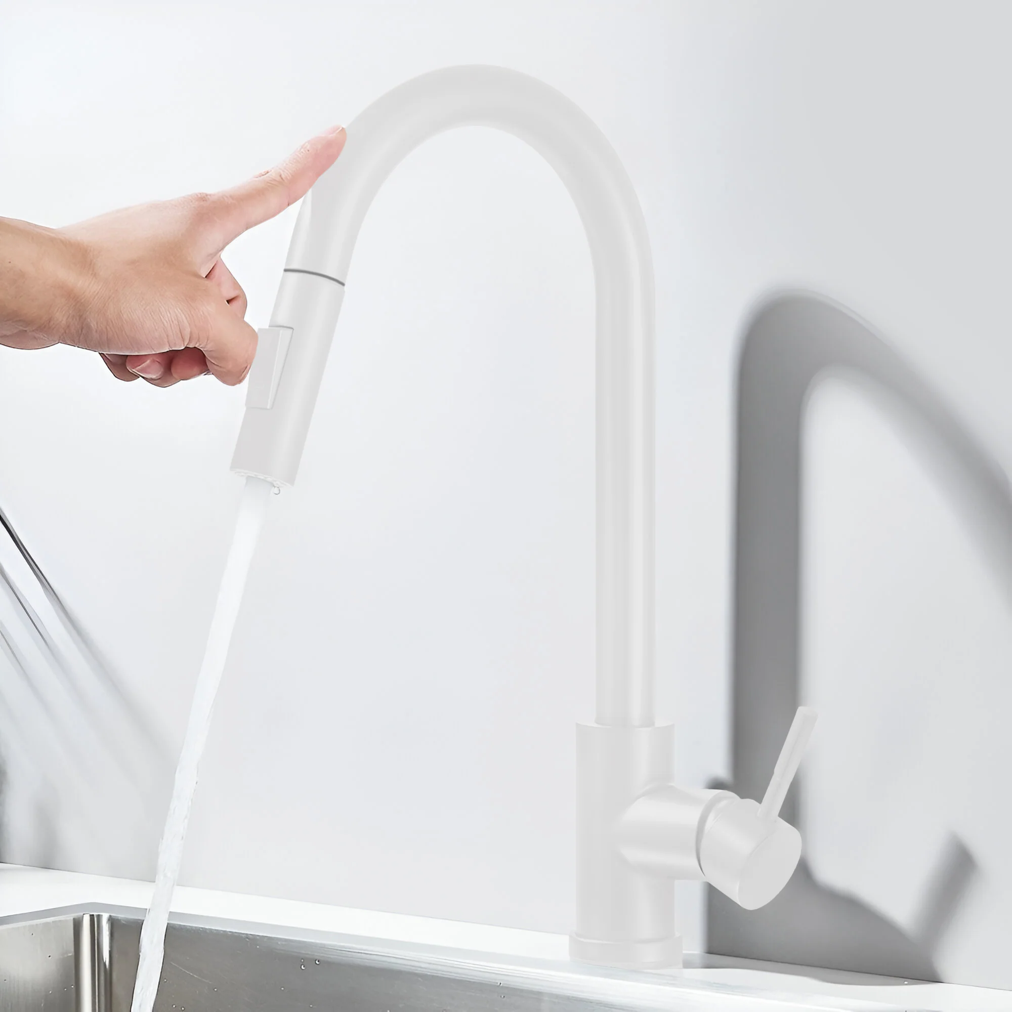 Falkenberg - Touch Kitchen Faucet with Pull-Down Sprayer - Image 4