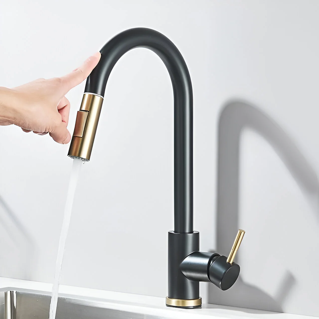 Falkenberg - Touch Kitchen Faucet with Pull-Down Sprayer - Image 6
