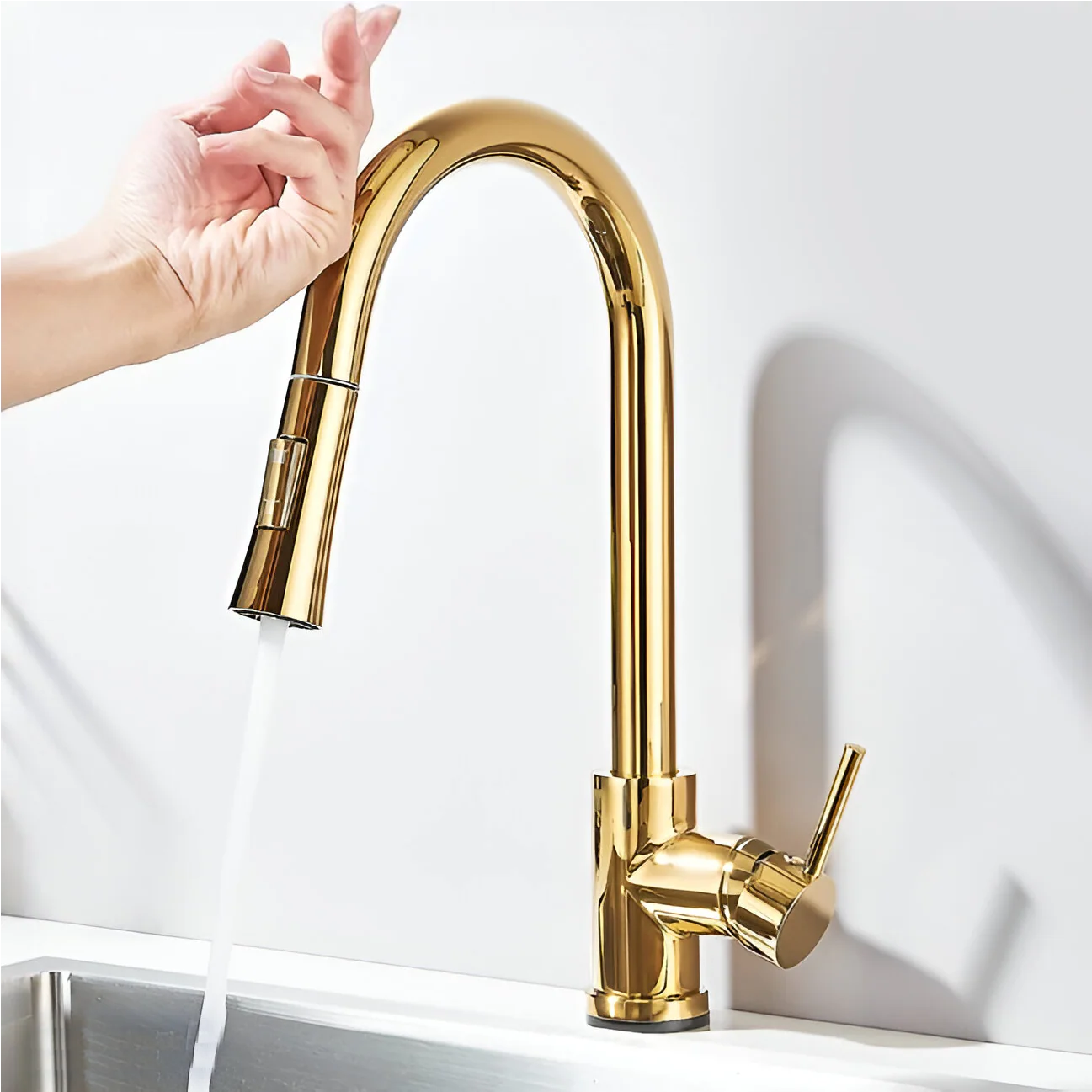 Falkenberg - Touch Kitchen Faucet with Pull-Down Sprayer - Image 9
