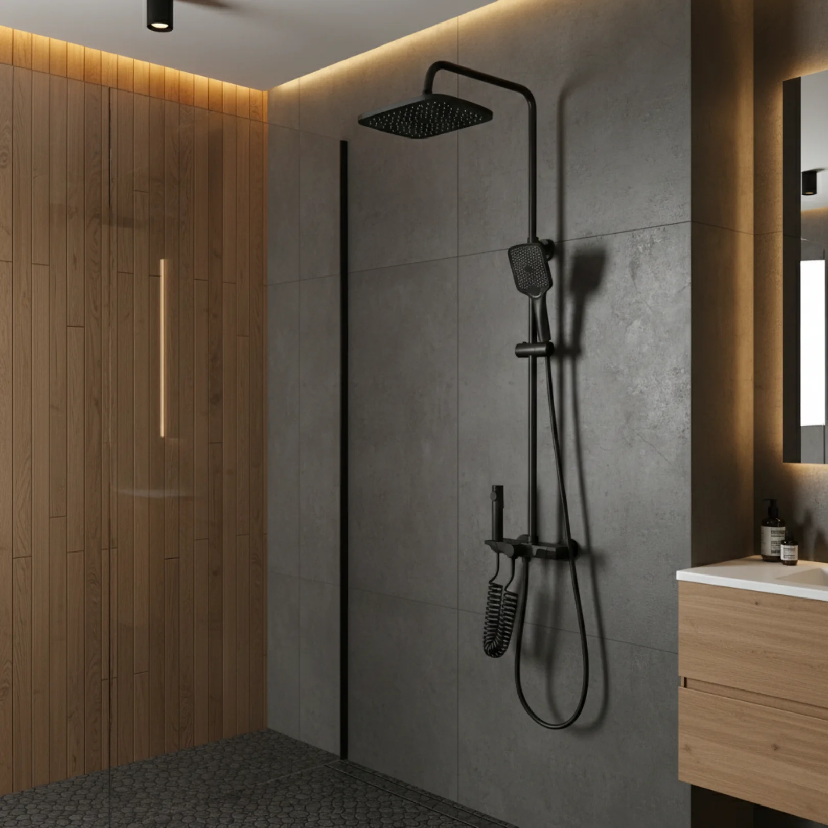 Wismar - Smart Piano Bathroom Shower Set - Image 6