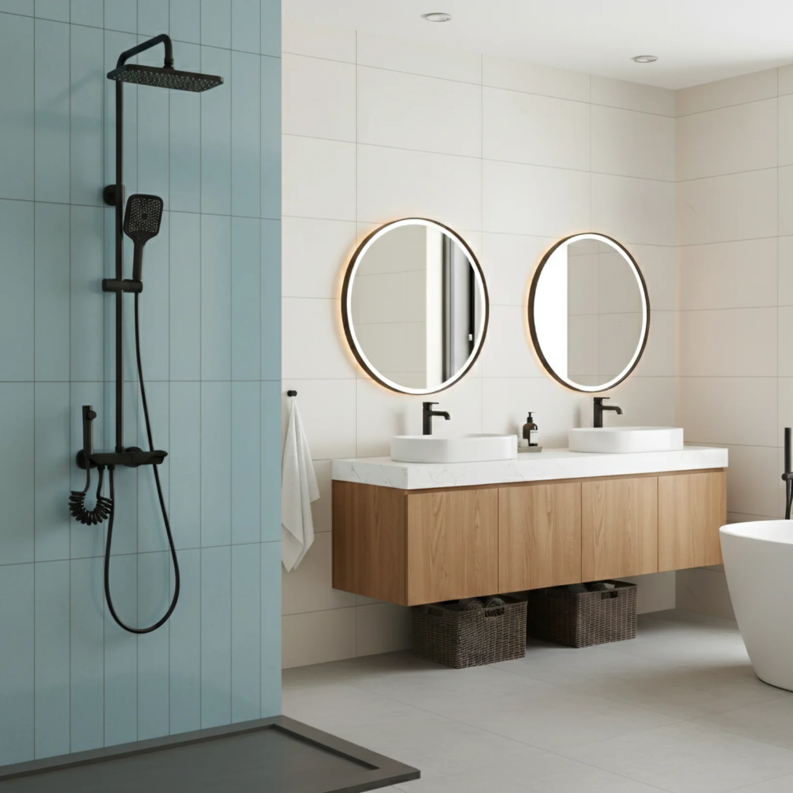 Wismar - Smart Piano Bathroom Shower Set - Image 7