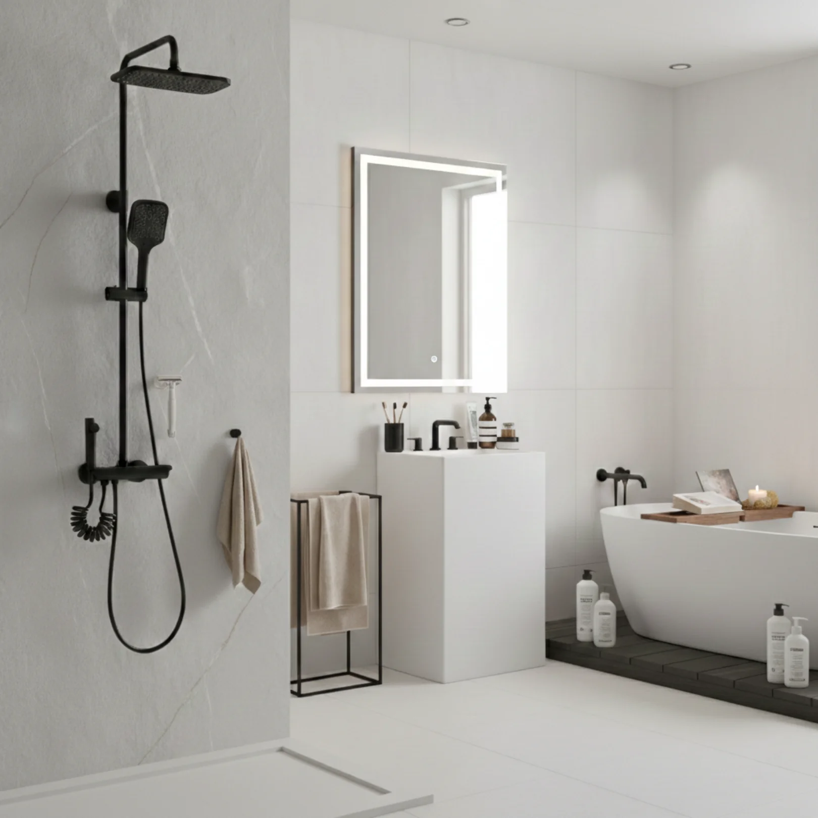 Wismar - Smart Piano Bathroom Shower Set - Image 8